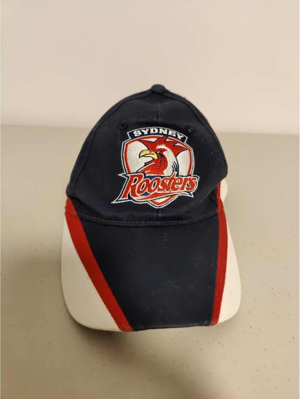 Official Sydney Roosters NRL Rugby Team Cap Hat Blue Red Embroidered One Size